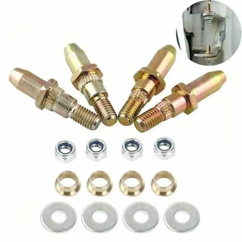 Fit For Set Car Door Hinge Pin and Bushing Kit Fits for 1999-2007 Chevrolet Chevy Silverado GMC Sierra Truck SUV Car Accessories
