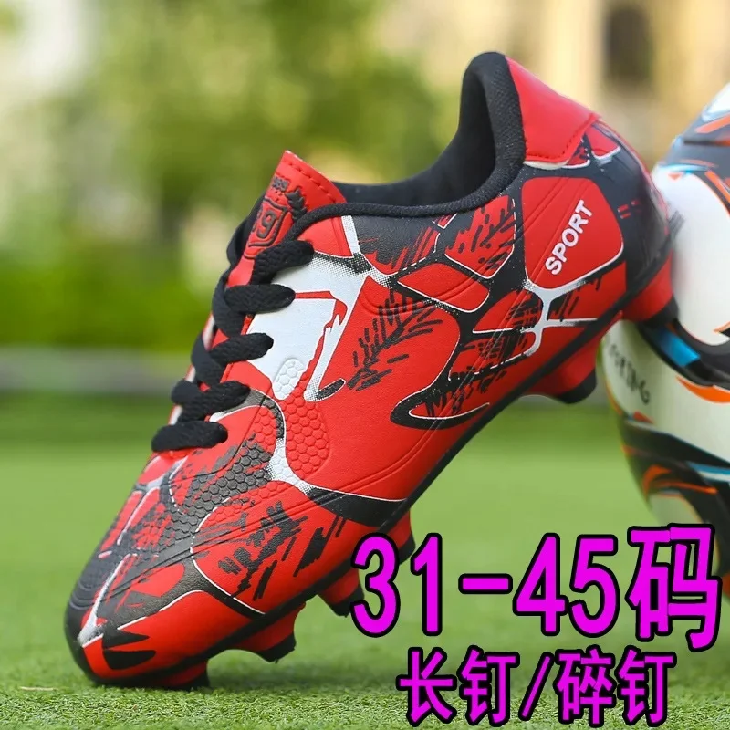 Professional Training Shoes for Teenagers, Children, Adults, Long and Broken Nails Football Shoes