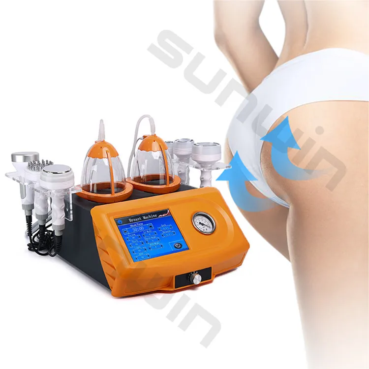 المهنية 80 كيلو التجويف XL أكواب مص الثدي الأرداف توسيع فراغ RF العلاج الوركين شفط آلة تدليك الجسم