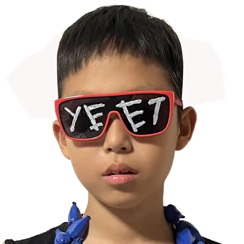 2 YEET Sunglasses Sports Shades for Main Event Jey Uso Costume children