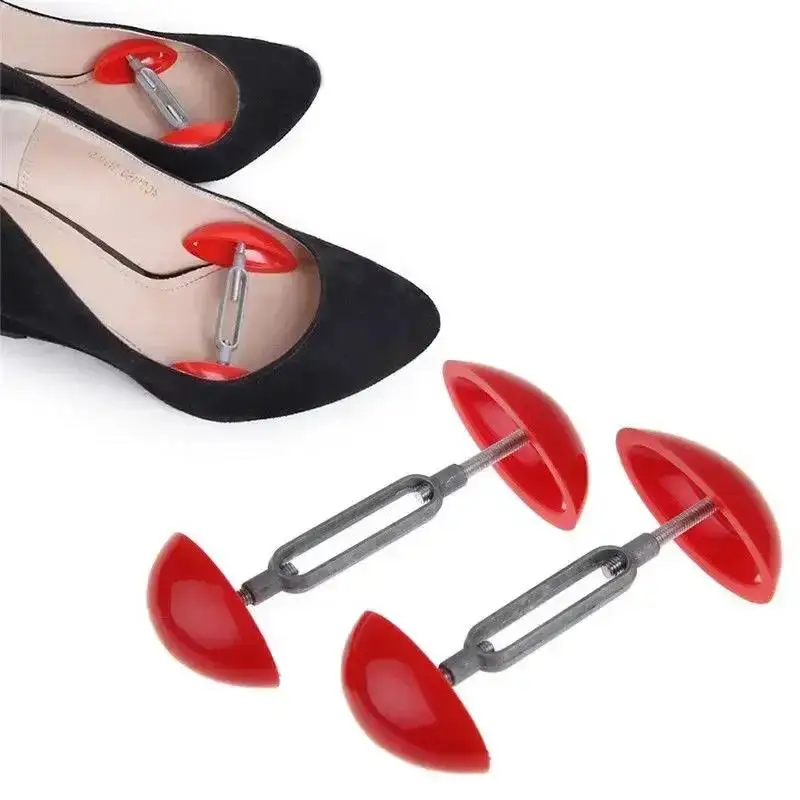 Práctico 2 uds recién llegado extensores de ancho ajustable Mini ensanchadores de zapatos moldeadores para zapatos de mujer para hombres estante de árboles Disener