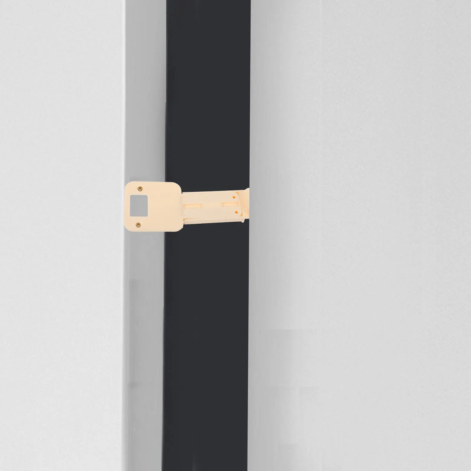 

Portable Extendable Cat Door Blocker Adjustable Latch Bracket for Pet Safety Secure Closure Easy Install Home Bedroom Living