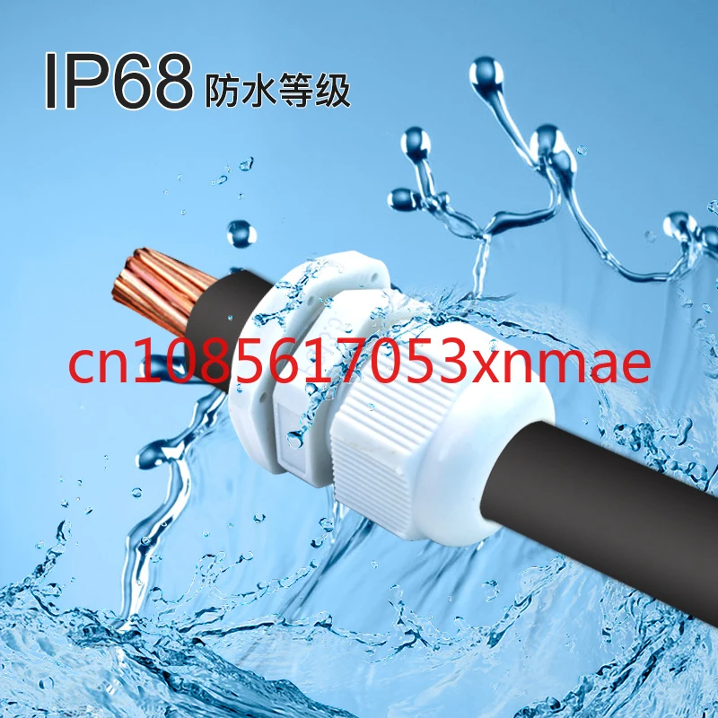 M-Type Nylon Plastic Waterproof Cable Connector M12/16/18/20/25/36