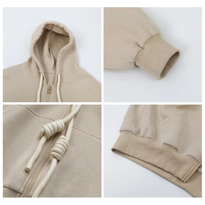 Felpe con cappuccio da donna CHIC VEN felpe Casual allentate sport giacche da donna Streetwear cappotto femminile moda top primavera autunno 2022