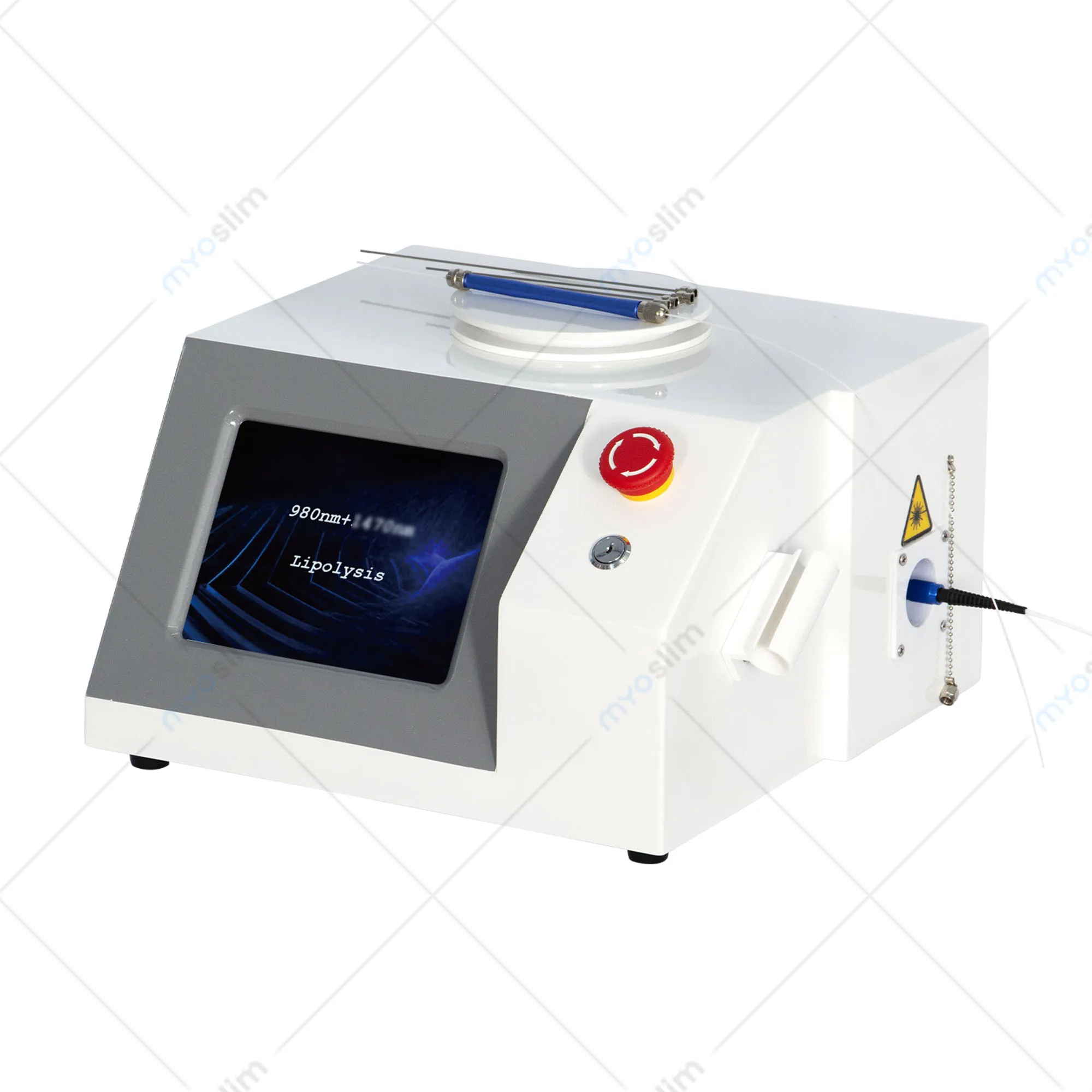 Appareil de beauté laser à diode 980 nm/1470 nm, endolaser, lifting du visage, fonte des graisses, élimination des varices, resserrement de la peau.