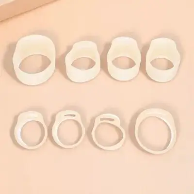 

2Sets Guzheng Nail Protection Covers Silicone Flexible Guzheng Nail Protectors Practice Supplies Breathable Comfortable Fit