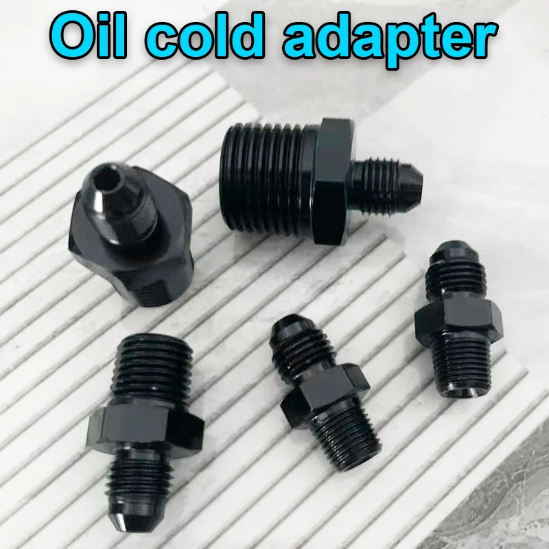 

Oil-cooled Adapter AN4 AN6 AN8 AN10 To 1/8NPT 1/4NPT 3/8NPT 1/2NPT 3/4NPT Straight Fuel Hose Adapter Pipe Male Thread Fitting