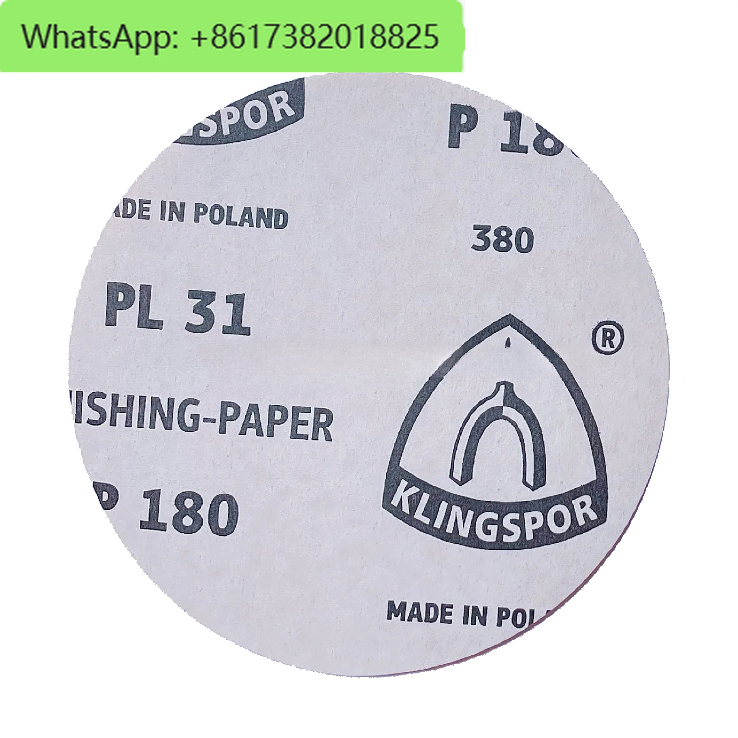 

100Pcs PL31B 180# Sandpaper EN 388 Test Abrasion resistant sandpaper