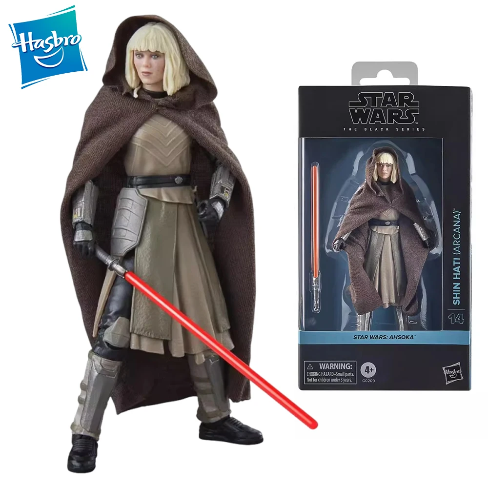 

In Stock Original Star Wars Ahsika The Black Series Shin Hati Arcana Anime Figure Action Figure Model Collection HOBBY Toys Boys