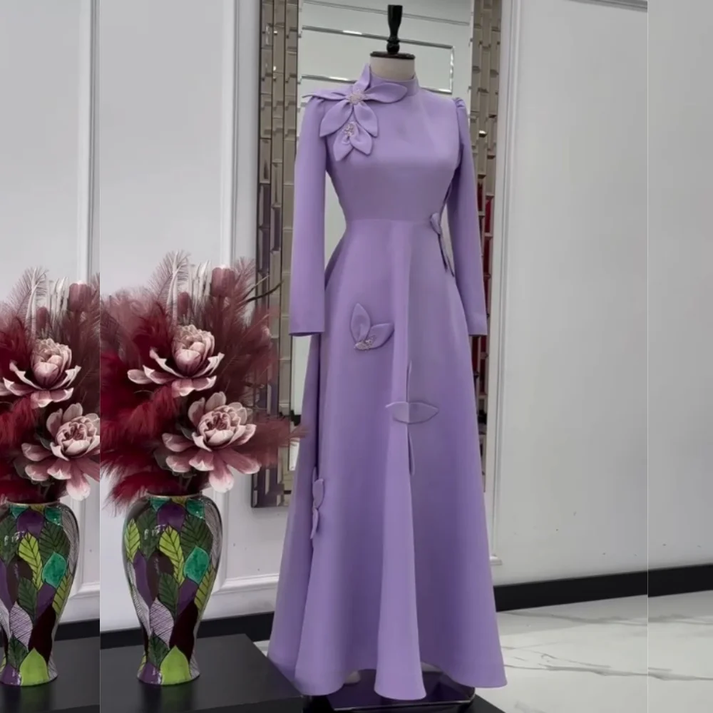 

High Quality Customized Jersey Applique Sequined Long Dresses Bespoke Occasion Prom Sizes Available Elegant Party فساتين الحفلات