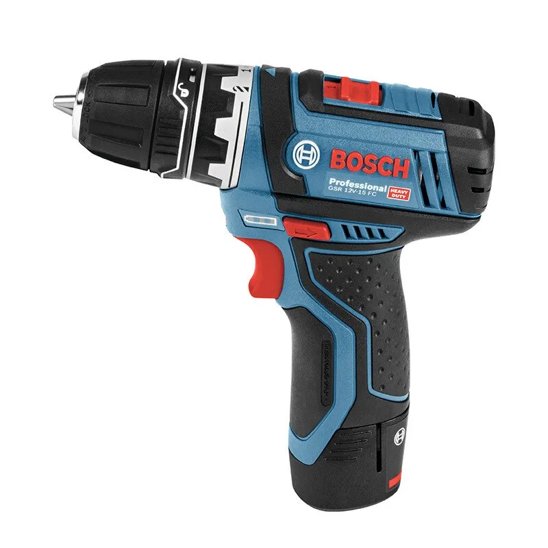 Bosch Cordless Electric Drill Household Electric Screwdriver  Machine 12V Kit - 5-In-1 Multi-Head Power Drill Set