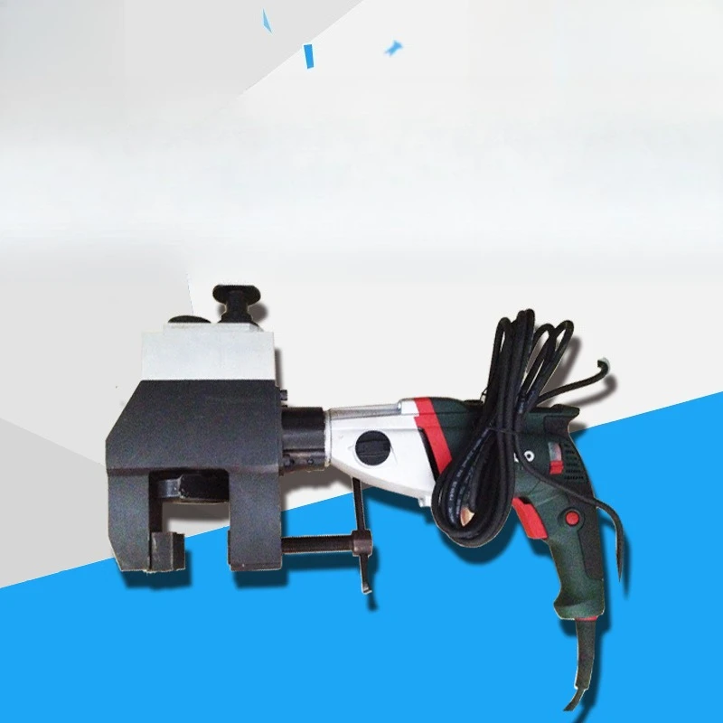 Portable pipe beveling and chamfering machine External clamp type steel round pipe electric beveling machine