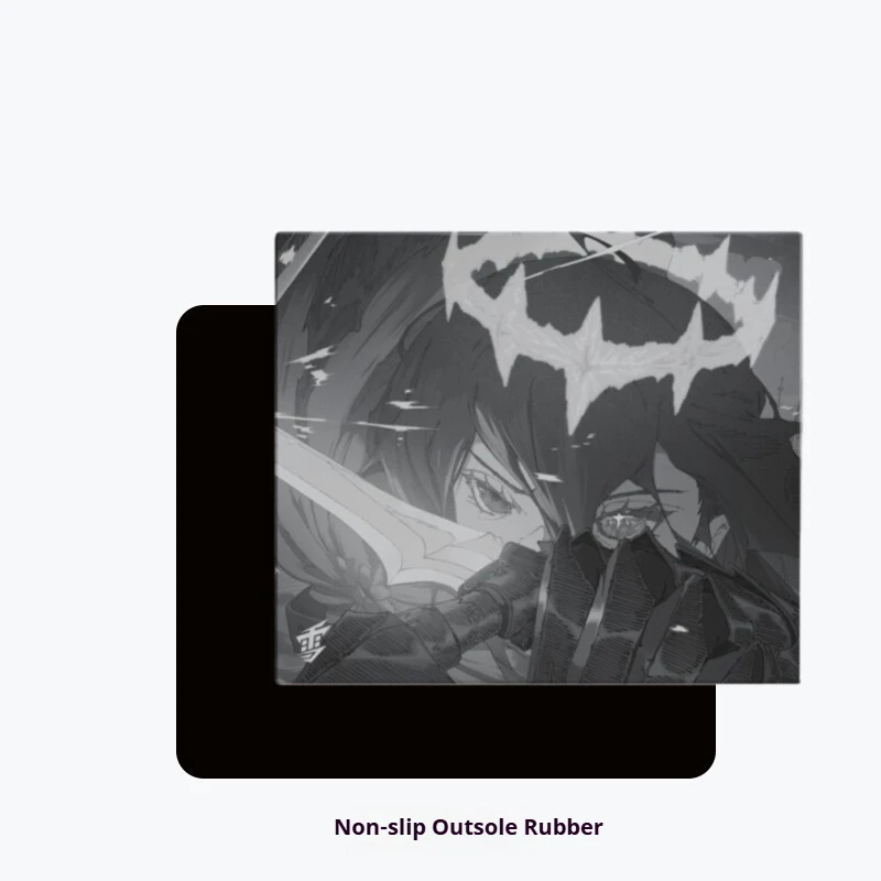 Yuki Aim Monokuro Tempered Glass Mouse Pad Game Pad Anime Table