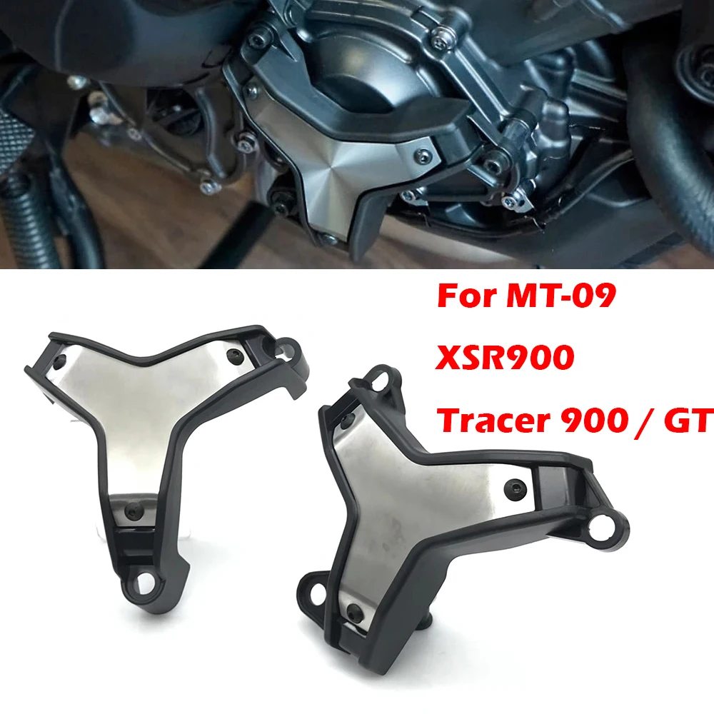 

Motorcycle Engine Case Saver Cover Guard Crash Pad Frame Slide For YAMAHA MT09 MT-09 SP XSR900 XSR Tracer 900 900GT 2021 2022