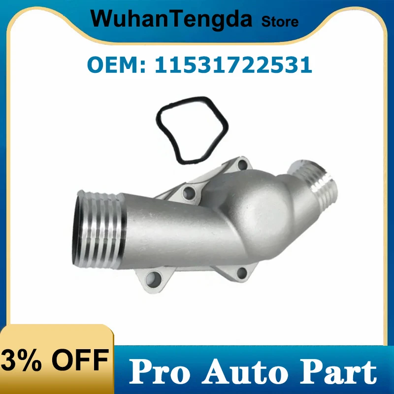 Алюминиевый корпус термостата, охлаждающая жидкость для BMW Z3 M3 E36 E34 323i 325i 328i 525i, специальные особенности