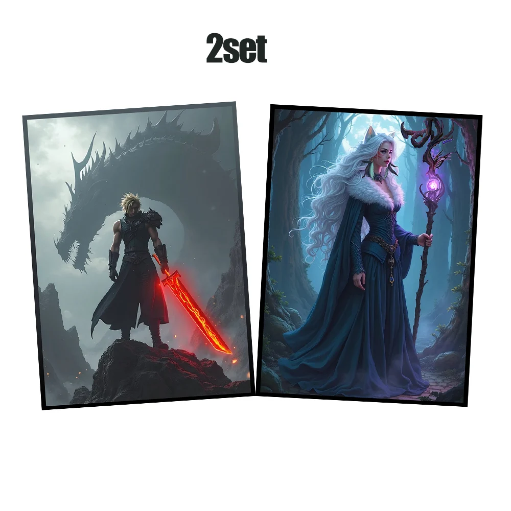 60-120Pcs 66X91Mm S… - image