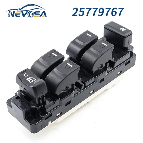 NEVOSA 25779767 Para GMC Canyon Chevrolet Colorado Hummer H3 H3T elevador de ventana de coche interruptor de botón maestro accesorios de coche