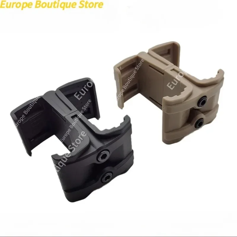 2026 New Design Tactical Universal Mag Parallel Joiner Double Magazine Coupler Clip Fit M4 AR15 Outdoor Shooting Wargame Gear
