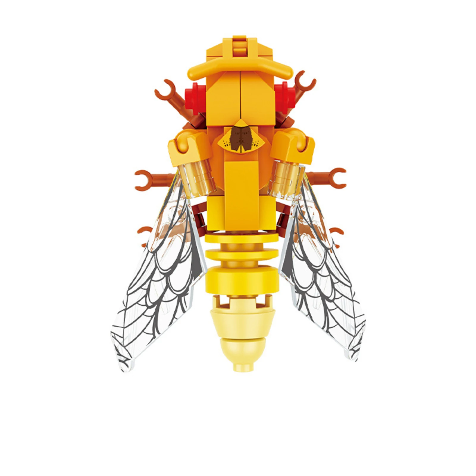 

DIY Educational Insect Model Building Blocks Creative Animal Assembly Butterfly/Ant/Centipede/Cicada MOC Bricks Kids Toys Gifts