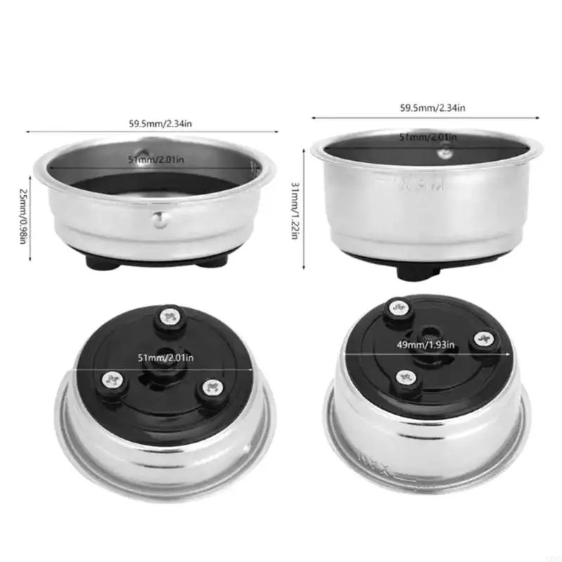 Cafeteira filtro café Cafe do gotejador Portafilter Coffee Hander N58D