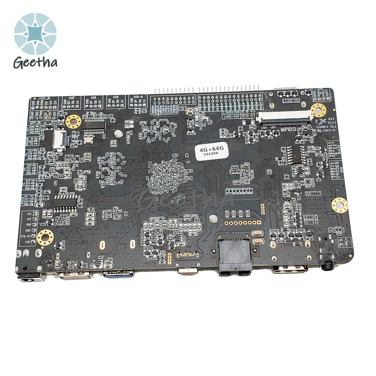 Per la scheda madre incorporata Linux di fascia alta RK3588 Scheda Android Octa-core Android Scheda madre per lo sviluppo industriale