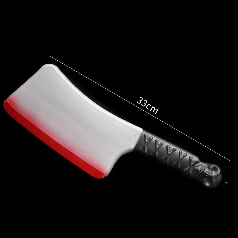 Real Size Kungfu Axe Halloween Parody Sword Cosplay Porp Original Japanses Katana PU Safe Halloween Katana Chinese Sword Kid Toy