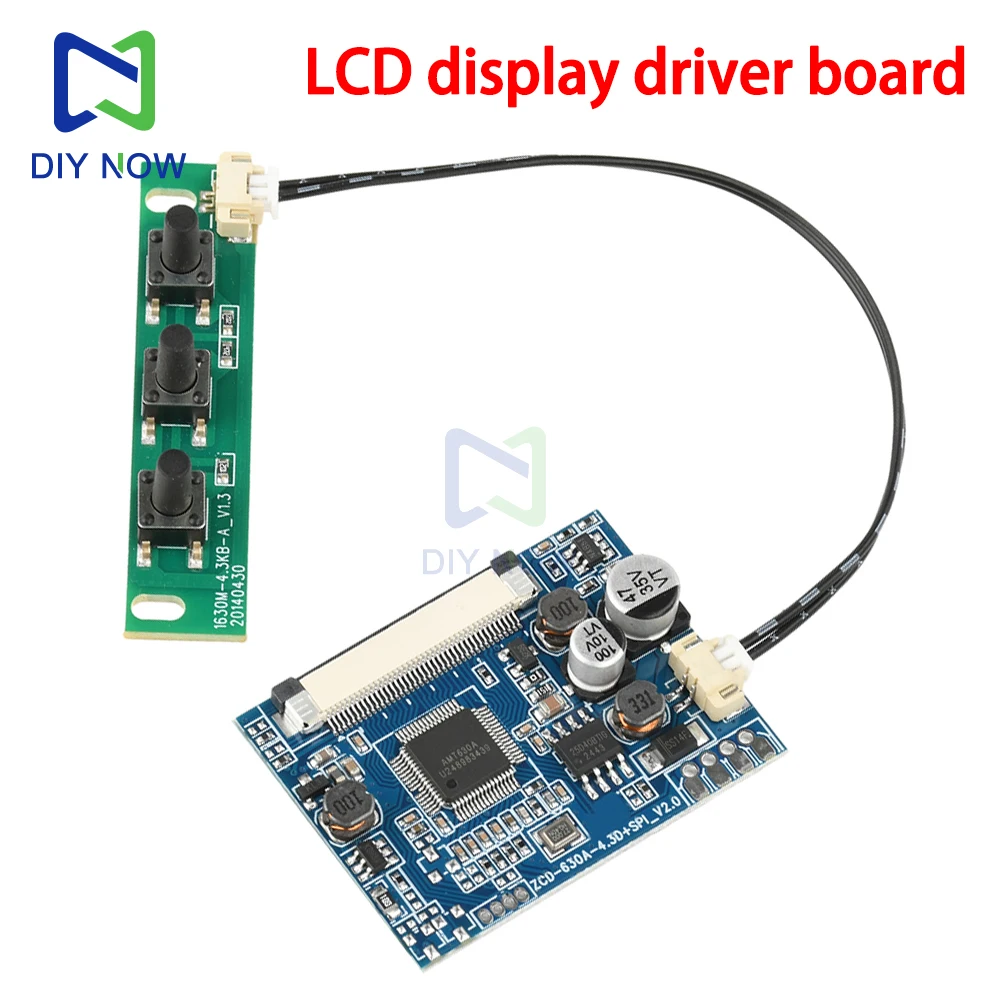 4.3 Inch 5 Inch 480*272 800*480 LCD Display Driver Board Module Kit Monitor For Car AV Digital Photo Frame Multi-Function