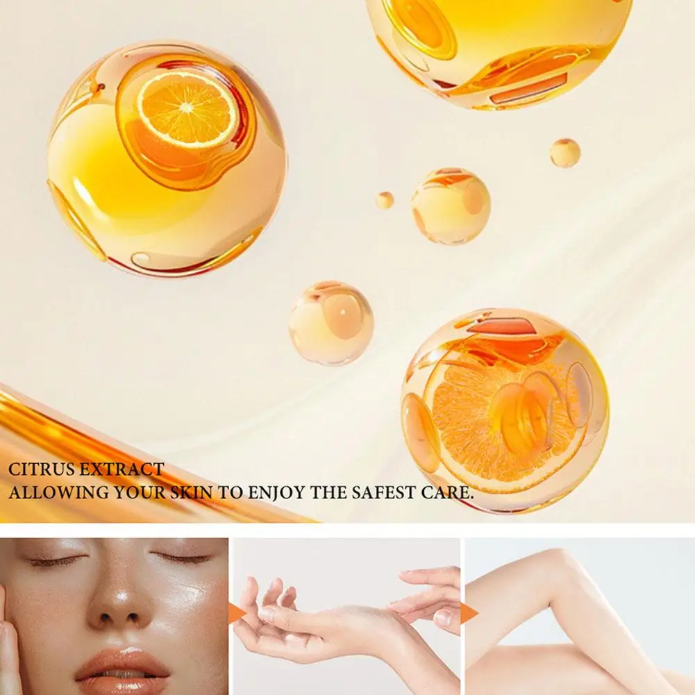 Orange Exfoliating Gel Remove Dead Skin Whitening Moisturizing Products Care Brightening Skin Korean 50g Nourishing Y5F1