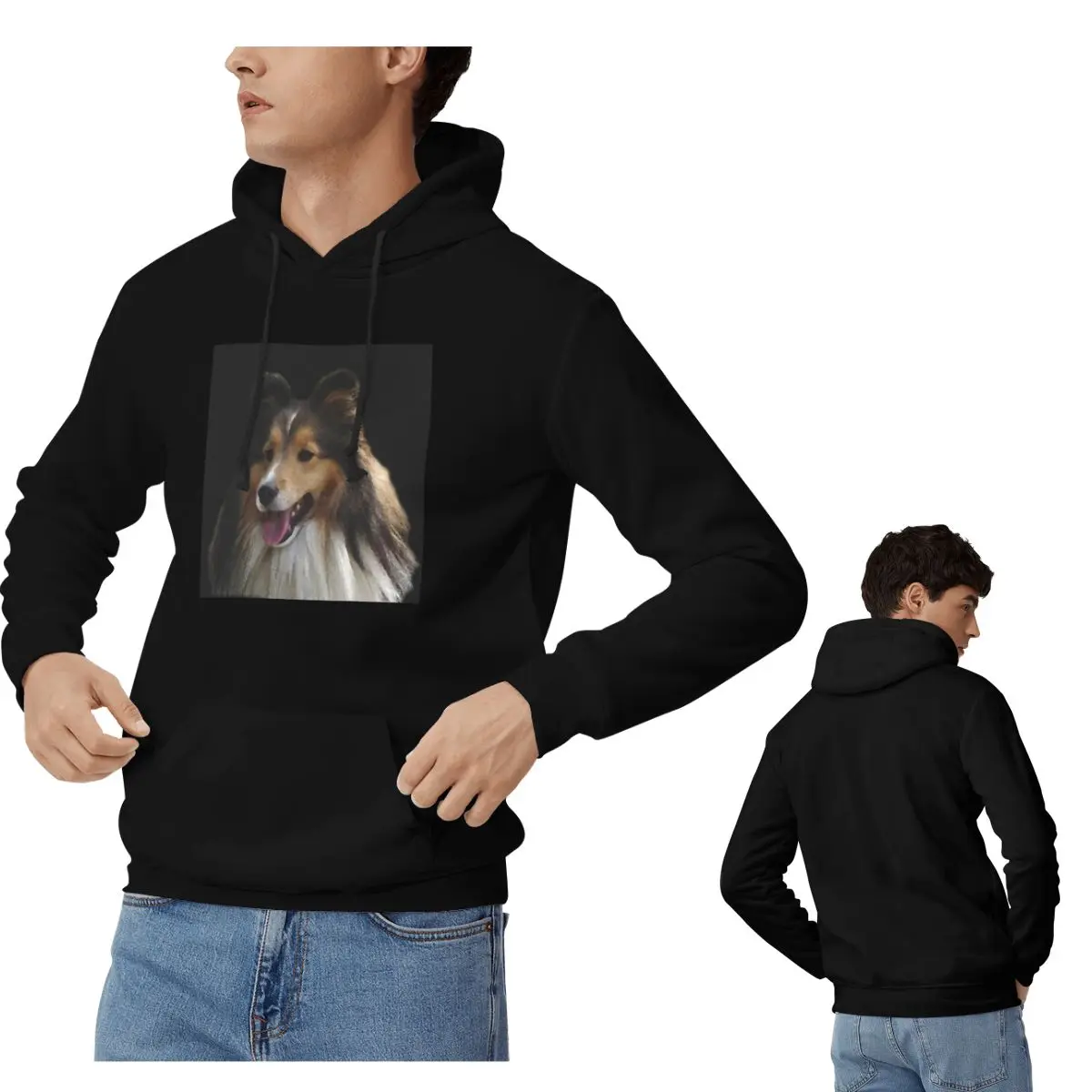 

Толстовки с капюшоном для собак, мужские и женские повседневные пуловеры, толстовка в стиле Харадзюку, уличная одежда с длинными рукавами, осень-зима