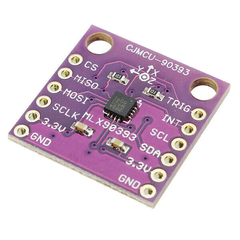 Cjmcu-90393 Mlx90393 Digital 3D Hall Sensor Displacement Angle Rotate 3D Position