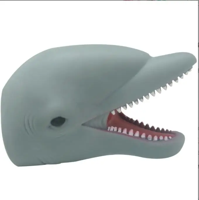 Mão fantoche dolphin mão brinquedo de fantoche seguro lifelike para piscina para praia para banho