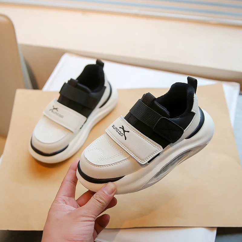 أطفال أحذية رياضية للبنين بنات حذاء كاجوال جلد مقاوم للماء عدم الانزلاق احذية الجري أحذية رياضية طفل الأطفال أحذية رياضية 26-37 #5