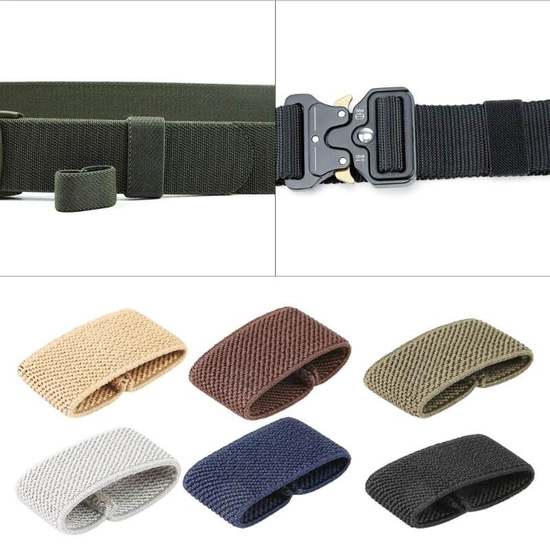 10PCS Tactical Fastening Straps Elastic Nylon Elastic Straps, Backpack Organizer, Waistband Organizer, Cable Ties, Hook And Loop