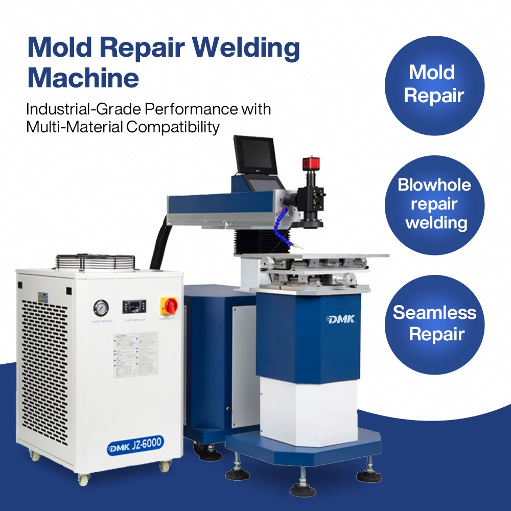 DMK OPT-JW200 200W 400W YAG Laser Welding Machine High Power Mold Repair Welder for Precision Metal Working