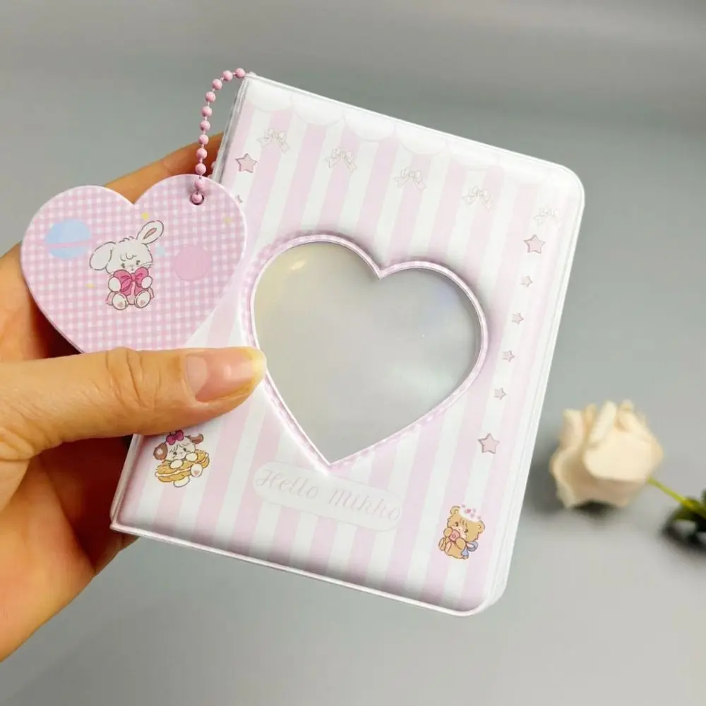 PP Sleeves Bag Hollow Heart Album Storage Album Mini 3 inch Photo Album 3 inch Card Organizer Photocards Collect Kids