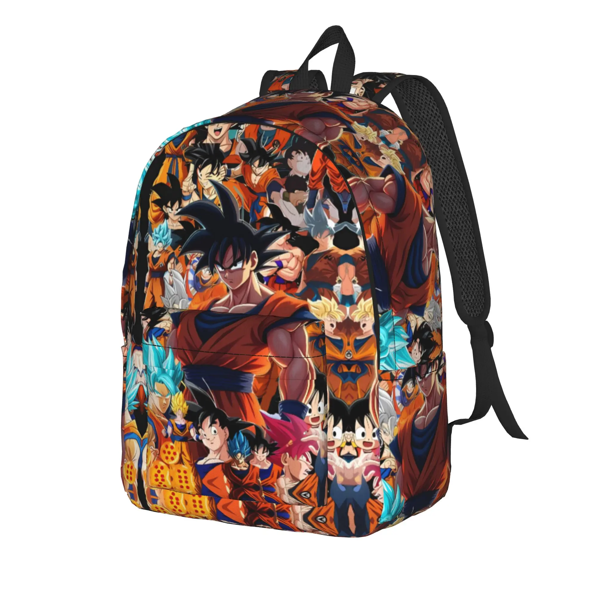 Dragons Ball Anime Song Goku Backpack Girl  Breathable Backpacks Polyester Fashion High School Bags Travel High Quality Rucksack
