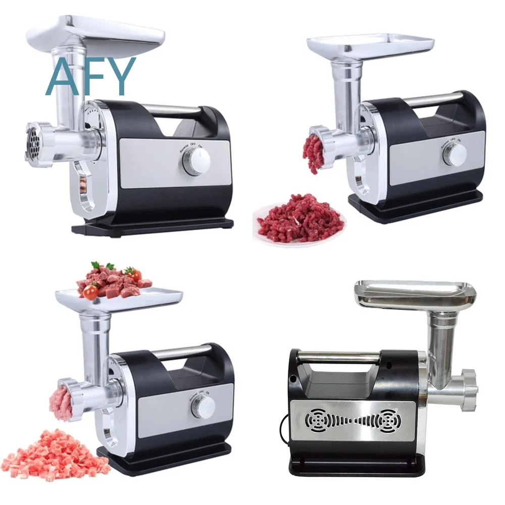 Electric Meat Mincer Slicer for Kitchen Home Use Food Chopper Grinder Cutter for Cooking Prep Appliances Small Appliance