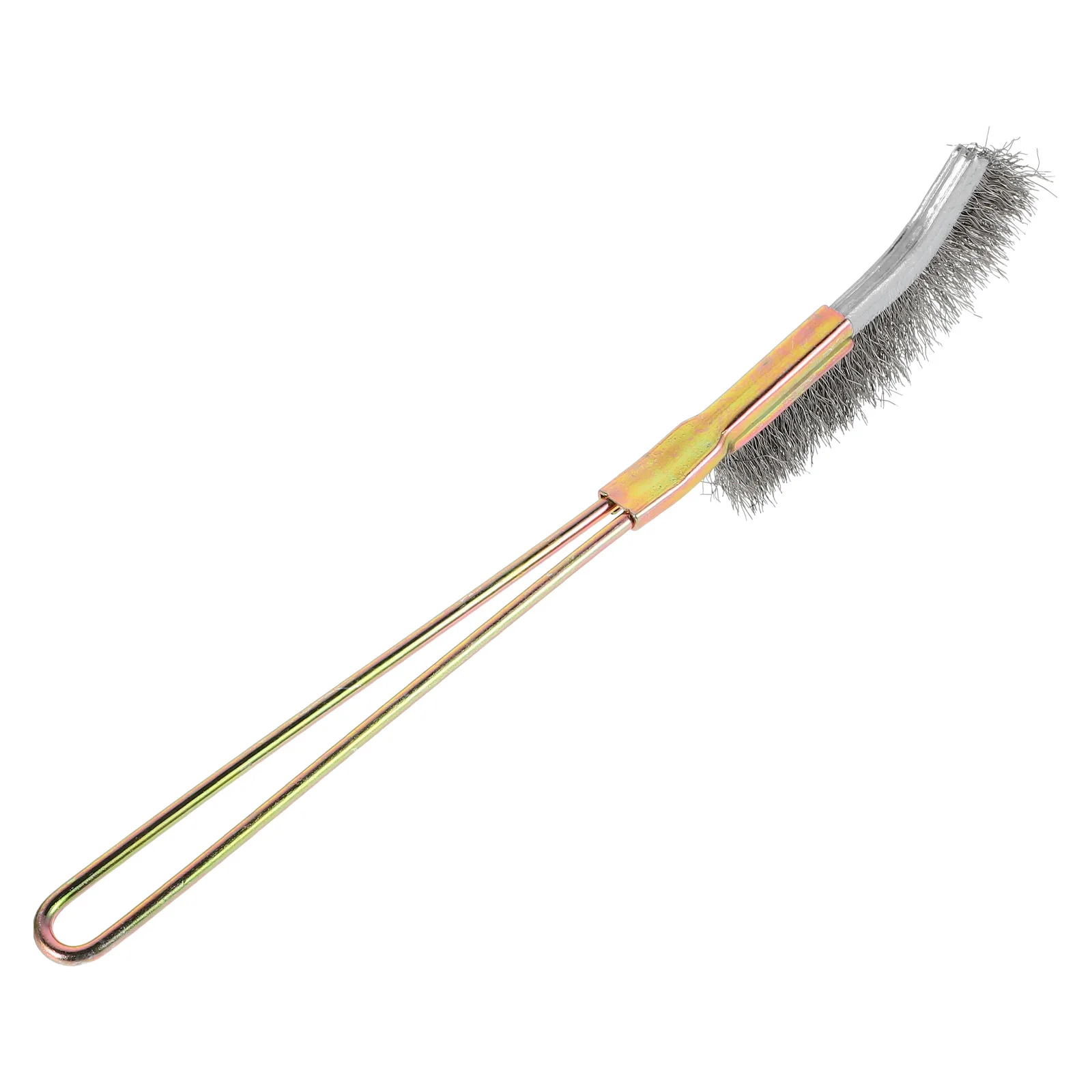 

Stainless Steel Brush Heavy Duty Wire Small Brushes for Cleaning Convenient Metal with Handle