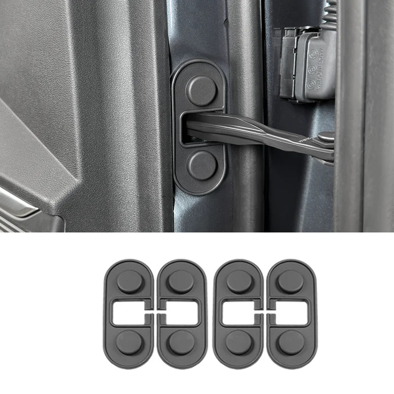 Door Limit Sleeve Door Lock Buckle Protective Cover For  BYD Sealion 7 2024-2025  Shock Absorption Rust Prevention Auto Supplies
