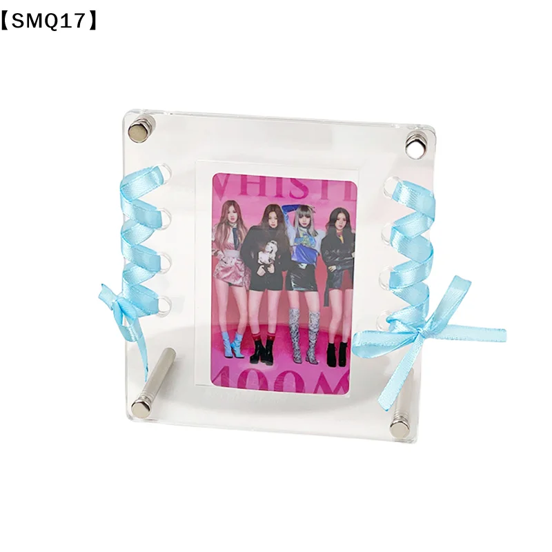 CD Picture Display Stand Frame Transparent Acrylic Photo Frame Photocard Holder Idol Postcards Protector Room Decor【SMQ】 view 5