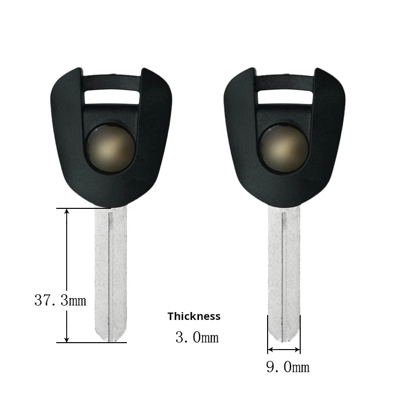 Honda motorcycle key, suitable for: Honda CBR650 CB650F CB500X CBR1100 MN4 motorcycle key embryo.(can be placed anti-theft chip)