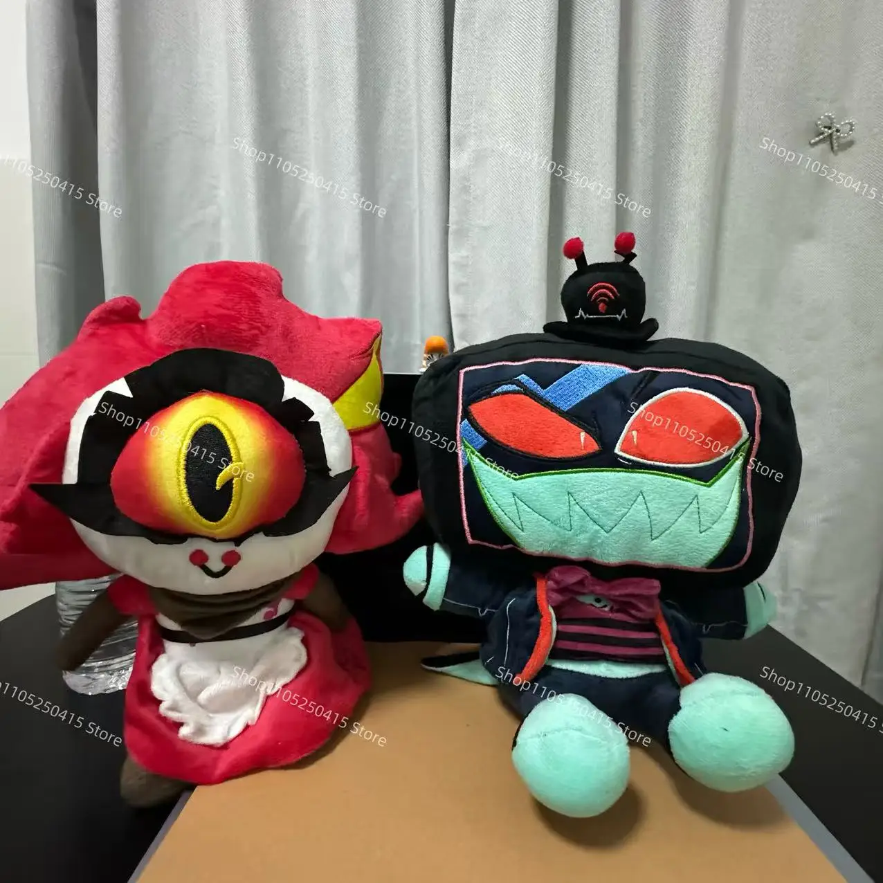 

Cute Hazbin VOX Plush Toys Niffty Christmas Game Hazbin Evil Boss Stuffed Doll Birthday Holiday Gifts Toys for Room Decoration