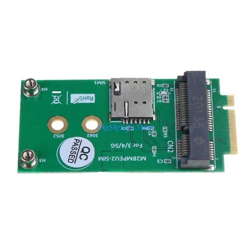 

E65E Convert Mini PCIE to B Easy Installation, with 1xscrewdriver 4xScrews
