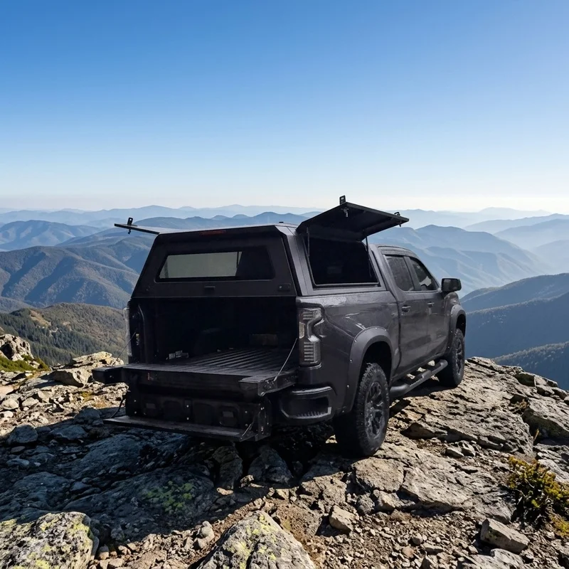 High Quality Aluminum Hardtop Bed Cover Fit Ranger Frontier RAM Pickup Truck