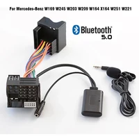 Adaptador de Audio y música Bluetooth 5,0, Cable de micrófono para mercedes-benz W169 W245 W203 W209 W164 X164 W251 W221 R230 CD20 30
