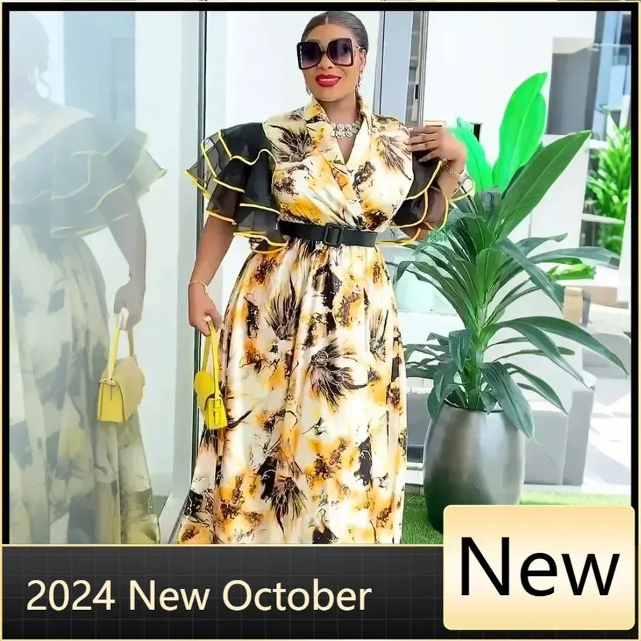 

Вечернее платье женское Дашики мусульманская мода Абая африканская одежда халат марокейн роскошное Дубайское платье-кафтан Vetement размера плюс