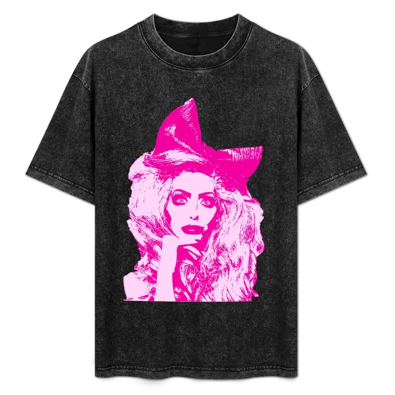

Alyssa in pink T-Shirt Soft Stretch Short Sleeve Top