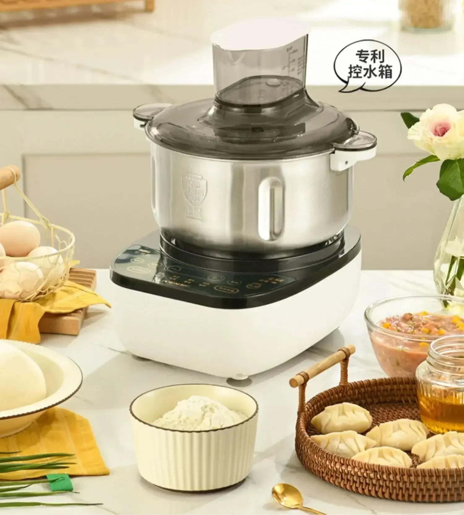 Household Chef Machine & Dough Mixer with Fermentation Function. Constant Temperature for Perfect Baking.