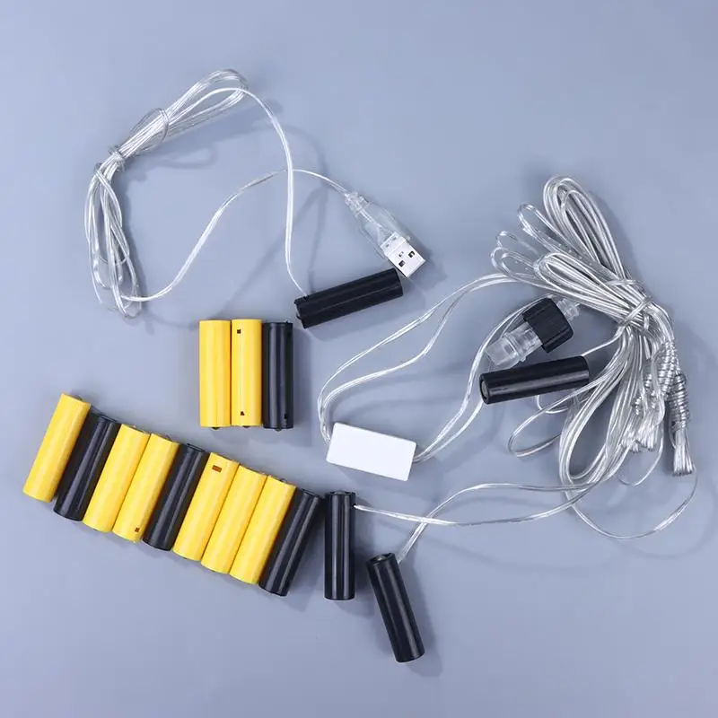 Power Supply Adapter AA Battery Eliminators Eliminate The Need For Frequent Battery 1Set Plastic Replacement For Christmas Trees