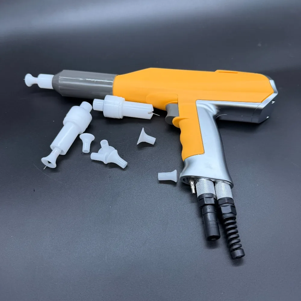 Replacement Powder Coating Spraying Gun Shell and Spray Nozzles Fit for TSL 201R Profi 3